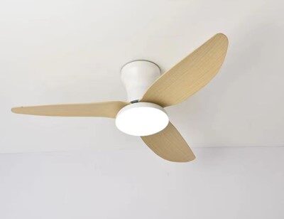 77-50631 SE LED F100 WINDY WHITE-LIGHT BROWN FAN 30W SMART WITH CONTROL 100x100x50cm 3000k-6500k 85-265V HOMELIGHTING