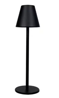 77-50589 SE LED 35 AOKI BLACK TABLE BATTERY LAMP LED RECHARGEABLE 8,5x13cm 3W 1800mah 3000k CHARGING TIM HOMELIGHTING