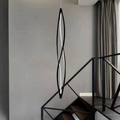 77-50664 SE LED 100 SIGMA PENDANT BLACK 48W 3CCT 20x100cm IP20 220V 2 YEARS WARRANTY Α2 HOMELIGHTING