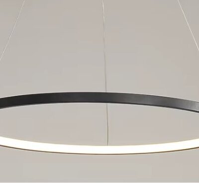 77-50641 SE LED 60 STELINA PENDANT BLACK 60cm 28W 3CCT IP20 220V 2 YEARS WARRANTY Β2 HOMELIGHTING