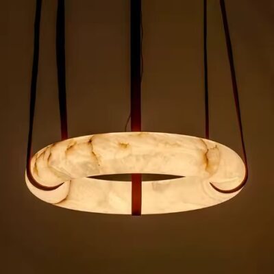 77-50580 SE LED 60 ANILLO MARBLE PENDANT D60cm 24w 1200lm 3CCT WITH CONTROL IP20 2 YEARS WARRANTY HOMELIGHTING