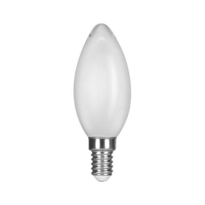 ΛΑΜΠΑ LED ΚΕΡΙ CROSSED FILAMENT 4.2W 480lm E14 3000K 220-240V MILKY