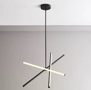 77-50636 SE LED 50 VAMOS PENDANT BLACK 22W 3CCT 50x50x110cm IP20 220V 2 YEARS WARRANTY Δ2 HOMELIGHTING