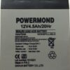 Μπαταρία 12V/ 4.5AH POWERMOND Επαναφορτιζόμενη Μολύβδου