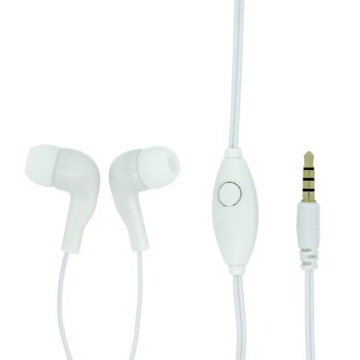 Hands Free Stereo Hisense 3.5mm Λευκό με Πλήκτρο Ελέγχου Original 3037853
