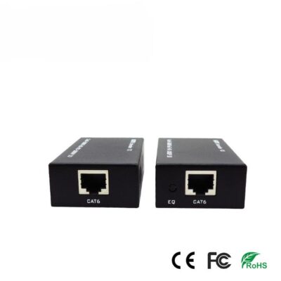 ANGA HDMI EXTENDER ΕΧΤ60 60mtr 1x UTP CAT5e/6 καλώδιο 1080P συμβατό με HDMI 1.3