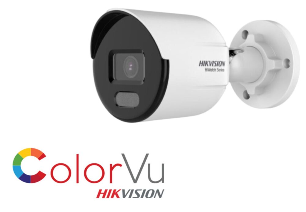 Hikvision/HiWatch ColorVu ΚΑΜΕΡΑ HWI-B149 HA BULLET 4MP 2.8mm up to 30m IR range IP67