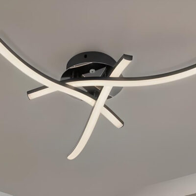 77-50601 SE LED 46 ALORA BLACK CEILING 46x46x8cm 24W 3CCT WITH MEMORY IP20 2 YEARS WARRANTY Z3 HOMELIGHTING