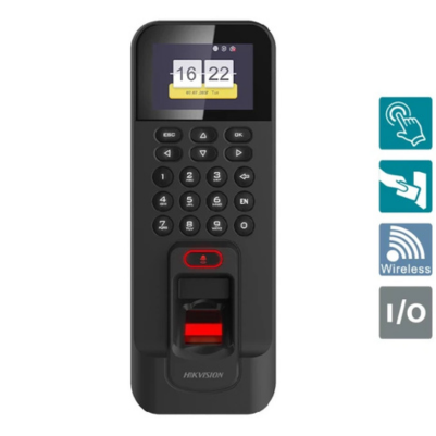 HIKVISION DS-K1T804AMF Αυτόνομο τερματικό ελέγχου πρόσβασης με χρήση δακτυλικών αποτυπωμάτων / καρτών proximity / κωδικών πληκτρολόγησης και οθόνη 2.4? ανάλυσης 320x240