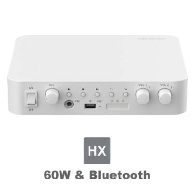HIKVISION DS-QAE0A60G1-VB Αναλογικός ενισχυτής PA 60W, με ενσωματωμένο Bluetooth