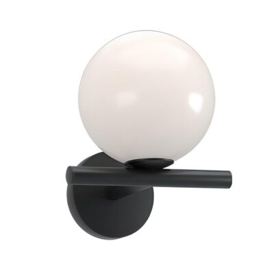 77-50654 SE21-BL-15 SIRI WALL LAMP BLACK E14 20x20x20cm IP20 220V 2 YEARS WARRANTY Ε3 HOMELIGHTING