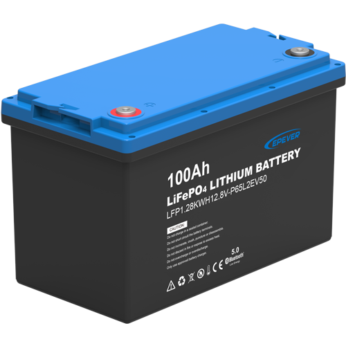 EPEVER EP-LFP12100BL ΜΠΑΤΑΡΙΑ ΛΙΘΙΟΥ ΜΕ BLUETOOTH 1.28KWH 12V EPEVER
