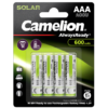 R03AAA600mAh-BP4 ΜΠΑΤΑΡΙΑ CAMELION ALWAYS READY AAA CAMELION