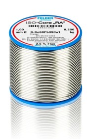 ΚΟΛΛΗΣΗ FELDER  1.0mm 250gr RA S-Sn60Pb40 με αλοιφη18601020