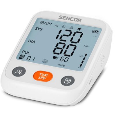 Πιεσόμετρο Μπράτσου Sencor SBP 1150WH με LCD Οθόνη