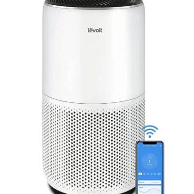 Levoit Core 400S Καθαριστής Αέρα με φίλτρο HEPA, αισθητήρα ποιότητας αέρα και WiFi για χώρους 83m²