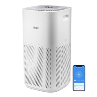 Levoit Core 600S Καθαριστής Αέρα με φίλτρο HEPA, αισθητήρα ποιότητας αέρα και WiFi για χώρους 147m²