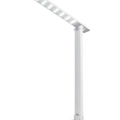 Φωτ. γραφείου LED αναδιπλούμενο 9W 6000Κ  Λευκό χρώμα EVIVAK