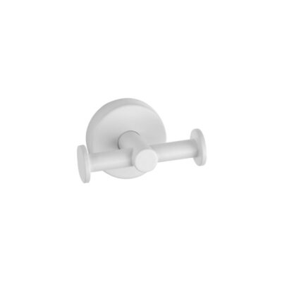 Άγκιστρο μπάνιου διπλό UNO 1222 66 Λευκό ματ KARAG