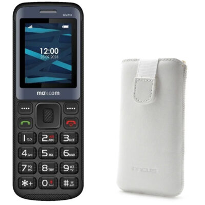 Maxcom MM718L 1.77" 4G και Δώρο Θήκη Protect Ancus Λευκή