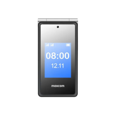 Maxcom MM835 4G (Dual Sim) 3,5"+3,24" με Κάμερα, Φακό, Ραδιόφωνο και Πλήκτρο Έκτακτης Ανάγκης Μαύρο