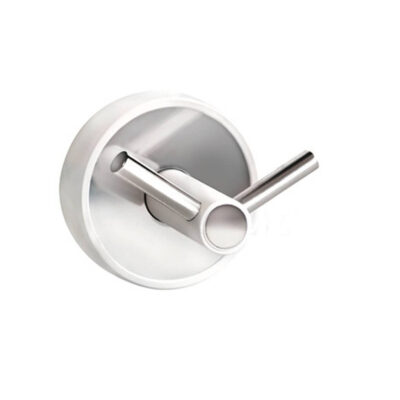 Άγκιστρο μπάνιου διπλό OPTIMO 6209 99 Λευκό KARAG