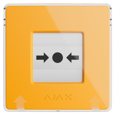 AJAX SYSTEMS - MANUAL CALL POINT (YELLOW)