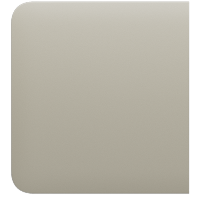 AJAX SYSTEMS - SIDE BUTTON (1-GANG/2-WAY) IVORY