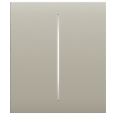 AJAX SYSTEMS - CENTER BUTTON (2-GANG) IVORY