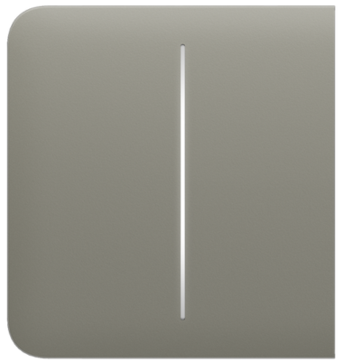 AJAX SYSTEMS - SIDE BUTTON (2-GANG) OLIVE