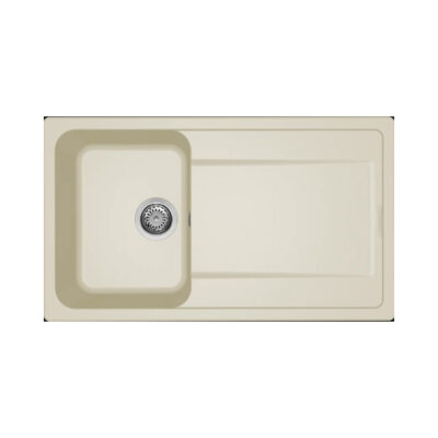 Νεροχύτης κουζίνας LIFE 400 Bianco Antico 62 ELLECI 86x50cm