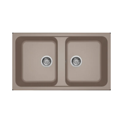 Νεροχύτης κουζίνας LIFE 450 Tortora 43 ELLECI 86x50cm