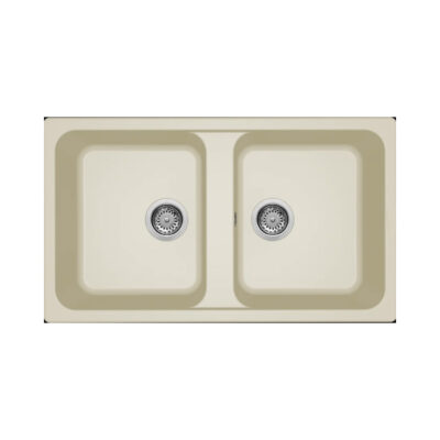 Νεροχύτης κουζίνας LIFE 450 Bianco Antico 62 ELLECI 86x50cm