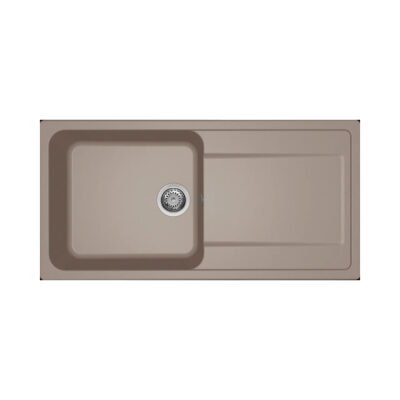 Νεροχύτης κουζίνας LIFE 480 Tortora 43 ELLECI 100x50cm