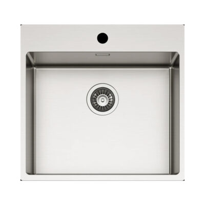 Νεροχύτης κουζίνας ανοξείδωτος COMPASS 500 Satinato ELLECI 54x51cm