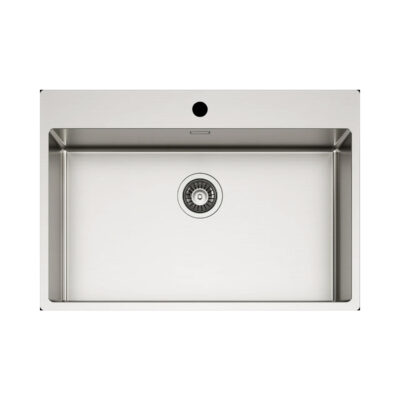 Νεροχύτης κουζίνας ανοξείδωτος COMPASS 700 Satinato ELLECI 74x51cm