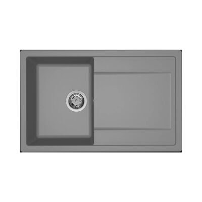 Νεροχύτης κουζίνας LIFE 300 Titanium 73 ELLECI 79x50cm