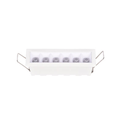 Inlight Downlight σποτ 6*3W 3CCT σε λευκή απόχρωση (X00200W)