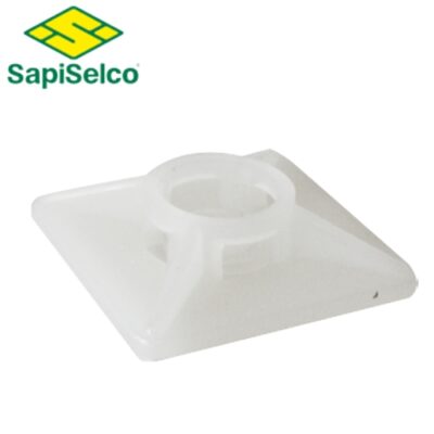 1131 | 1131| ΑΥΤΟΚΟΛΛΗΤΗ ΒΑΣΗ SapiSelco® ΓΙΑ ΔΕΜΑΤΙΚΑ 19x19mm