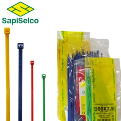 1166 | 1166 | ΔΕΜΑΤΙΚΑ SapiSelco® XΡΩΜΑΤΙΣΤΑ 2,5x100mm