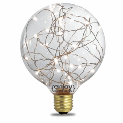 EL125127 | EL125127 | DreamLED Stars G125|1.5W E27|2700k|30lm| {enjoysimplicity}™