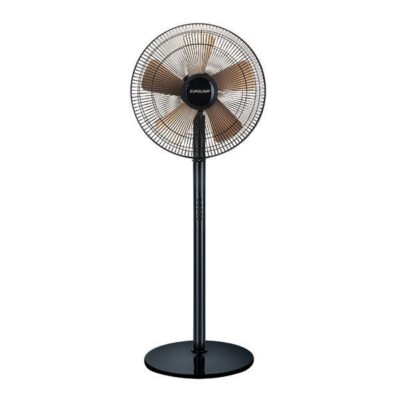 ΑΝΕΜΙΣΤΗΡΑΣ ΜΕ ΟΡΘΟΣΤΑΤΗ ΜΑΥΡΟ-ΧΡΥΣΟ Φ40 60W (300-20012) EUROLAMP