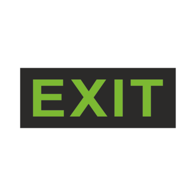 EL186002 | EL186002 | LED EMERGENCY 1.5W|EXIT|354x24xh145|1.5h|charge@<24h|{enjoysimplicity}™