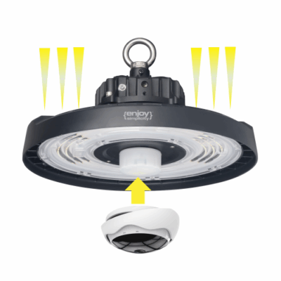 EL190010 | EL190010 | UFO HIGH BAY 100W|6500k|13500lm|60⁰|279xh166mm|{enjoySimplicity}™