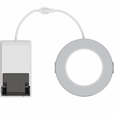 EL191012 | EL191012 | LED DownLight 110⁰ Crome IP65|4.2W|4000k|480lm|Φ85xh29|+Driver|{enjoysimplicity}™