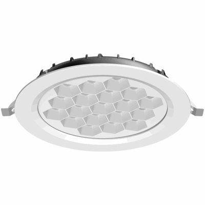 EL191026 | EL191026 | LED Panel Αλ/νίου White HighPower 34.5W|6500k|4250lm|Φ221x38mm|60°|+Driver|{enjoysimplicity}™