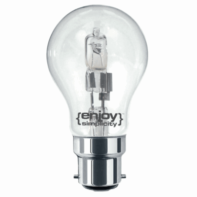EL200033 | EL200033 | A55 Halogen|70W(>92W)B22|2700k|1200lm|{enjoysimplicity}™