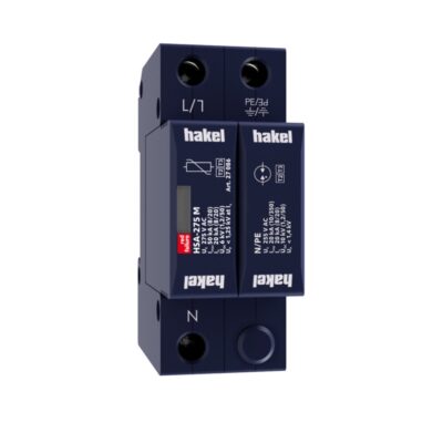27081 | 27081 | HSA-275/1+1 M | SPD T2+T3 | ΑΠΑΓΩΓΟΣ ΚΡΟΥΣΤΙΚΩΝ ΥΠΕΡΤΑΣΕΩΝ | Hakel®