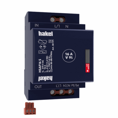 30171 | 30171 | HSAF16 S | SPD T3 | ΑΠΑΓΩΓΕΙΣ YΠΕΡΤΑΣΕΩΝ ΜΕ ΦΙΛΤΡΑ EMI/RFI ΓΙΑ ΠΡΟΣΤΑΣΙΑ ΗΛΕΚΤΡΟΝΙΚΟΥ ΕΞΟΠΛΙΣΜΟΥ ΗΧΟΣΥΣΤΗΜΑΤΩΝ & ΙΑΤΡΙΚΟΥ ΕΞΟΠΛΙΣΜΟΥ Hakel®