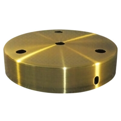 EL329447 | EL329447 | ΣΤΡΟΓΓΥΛΗ ΒΑΣΗ Φ120xh25mm ΧΡΥΣΟ ΑΝΤΙΚΑ|4ΤΡΥΠEΣ